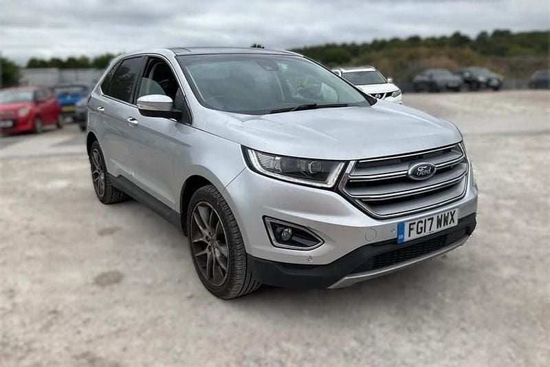 Silver Used 2017 Ford Edge Titanium SUV | £12,500 (Good price) - Image 1/1