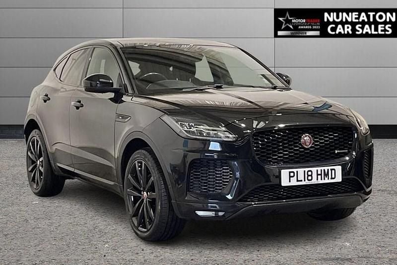 Used Jaguar E-Pace R-Dynamic 180 HP (132 kW) 2018 Black SUV