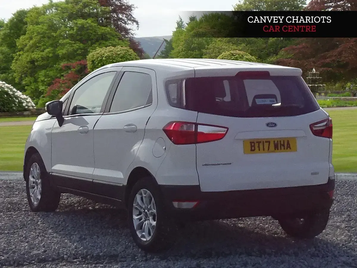 Used Ford Ecosport Zetec 2017 White SUV