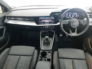 Used Audi A3 S-Line 150 HP (110 kW) 2023 Black Sedan
