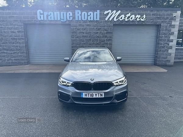 Used BMW 520 M Sport 2018 Blue Sedan