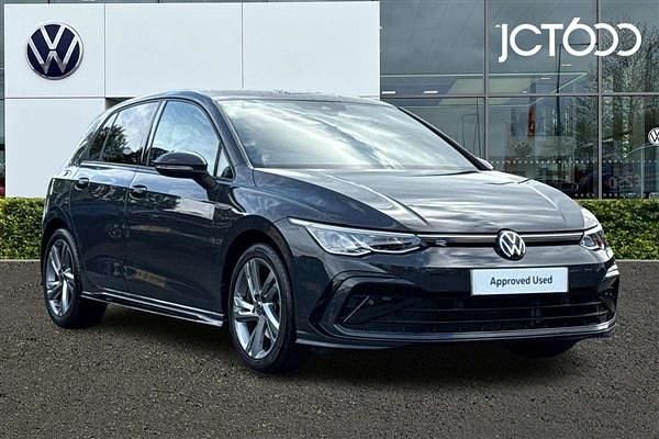 Grey Used 2022 VW Golf VIII R-line Hatchback | £20,397 (Fair price) - Image 1/4