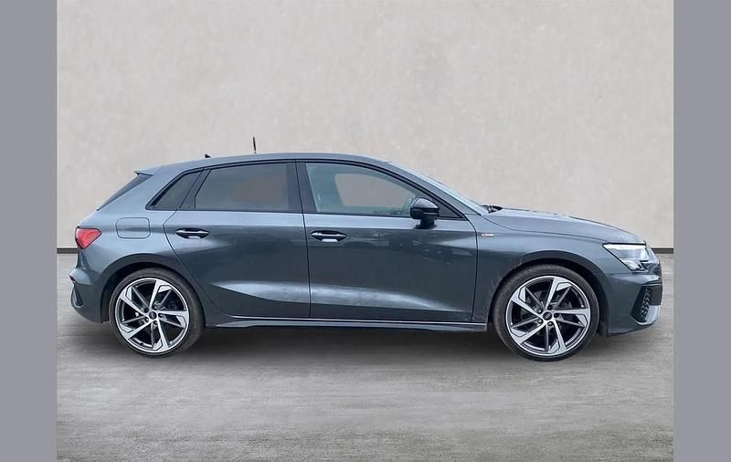 Used Audi A3 Black Edition 147 HP (108 kW) 2023 Grey Sedan