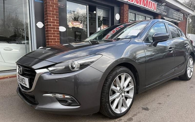 Usado Mazda 3 Inclusive 150 HP (110 kW) 2018 Cinzento Citadino