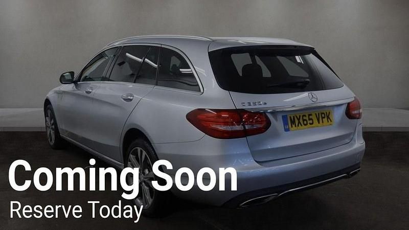 Used Mercedes C350e Premium Plus 2015 Silver Estate