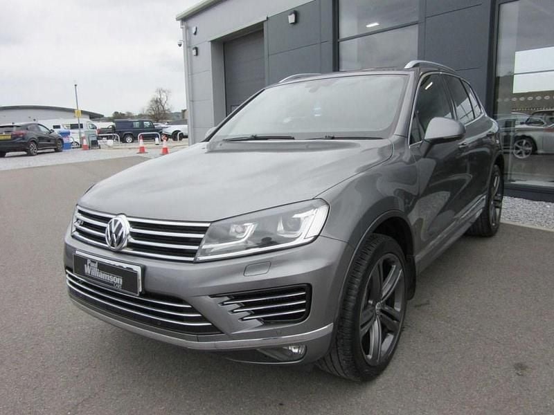Used VW Touareg R-line 262 HP (192 kW) 2017 Grey SUV