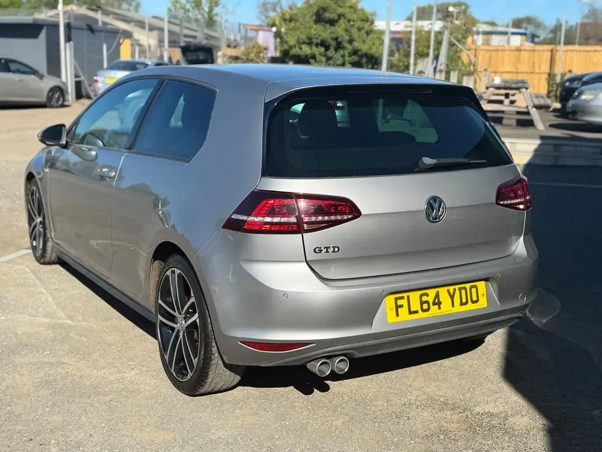 Used VW Golf VII GTD 2014 Silver Hatchback