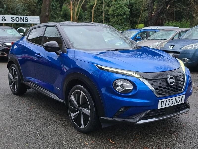 Blue Used 2023 Nissan Juke Tekna+ SUV | £18,995 (Fair price) - Image 1/4