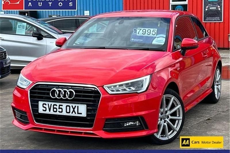 Red Used 2015 Audi A1 S-Line Hatchback | £7,495 (Fair price) - Image 1/4
