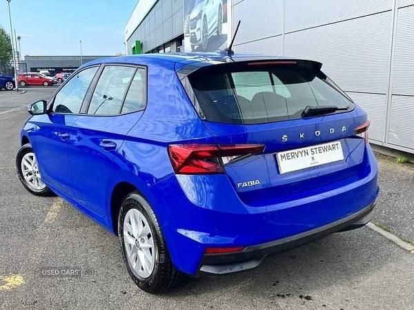 Used Skoda Fabia Comfort 80 HP (58 kW) 2023 Blue Hatchback