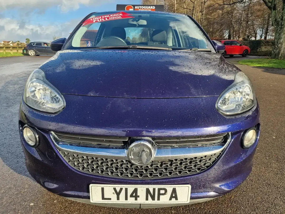 Used Vauxhall Adam Jam 70 HP (51 kW) 2014 Blue Hatchback