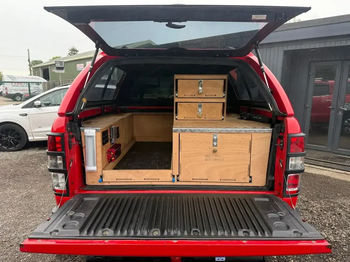 Used Ford Ranger Limited 2013 Red Pickup