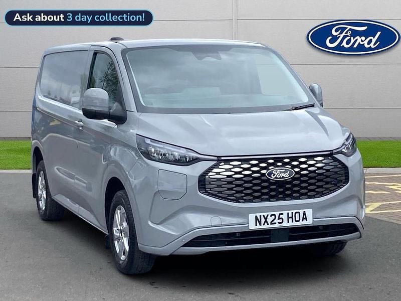 Grey New 2025 Ford E-Transit Limited Van | £26,600 (A bit pricey) - Image 1/4