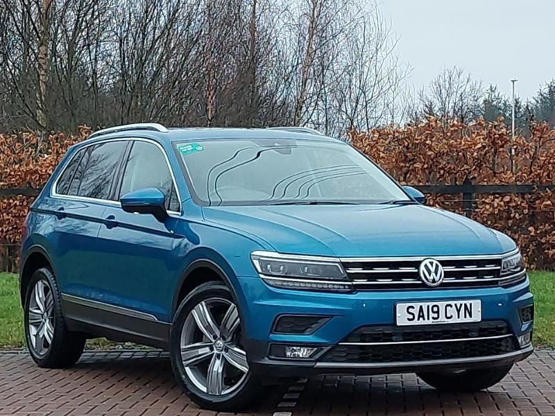 Used VW Tiguan SEL 190 HP (139 kW) 2019 Blue SUV