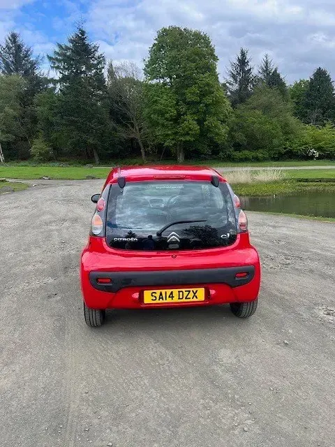 Usado Citroën C1 68 HP (50 kW) 2014 Vermelho Citadino