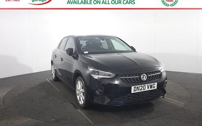 Used Vauxhall Corsa Elite 101 HP (74 kW) 2020 Black Hatchback