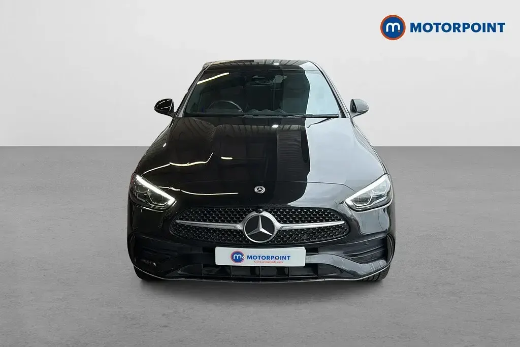 Used Mercedes C220 AMG line 200 HP (147 kW) 2023 Black Sedan