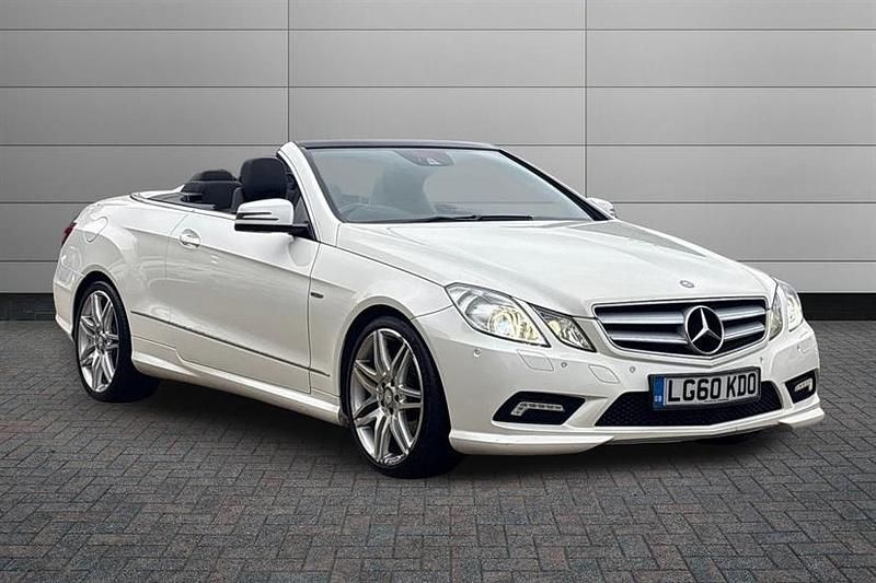 White Used 2010 Mercedes E350 Cabriolet | £7,490 (Fair price) - Image 1/4