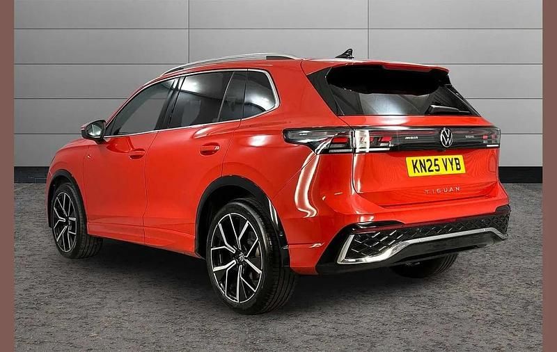 Used VW Tiguan R-line 150 HP (110 kW) 2025 Red SUV