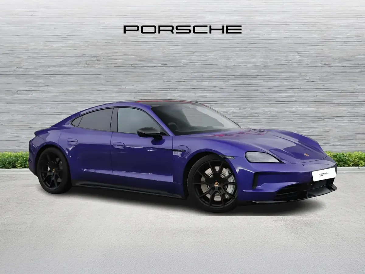 Used Porsche Taycan Performance Package 514 kW (700 HP) 2025 Purple sky metallic Sedan