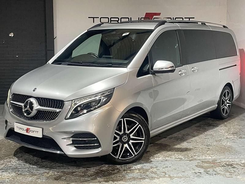 Silver Used 2019 Mercedes V220 AMG line MPV | £35,250 (Good price) - Image 1/4