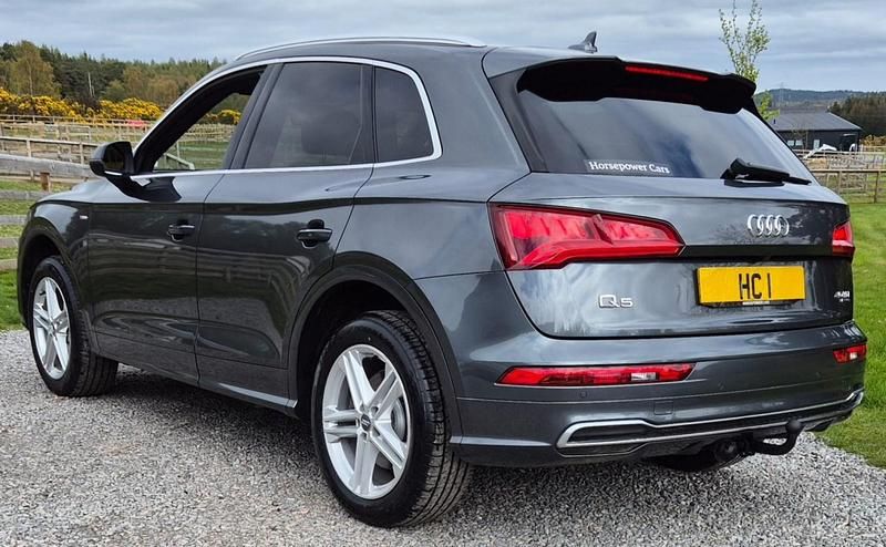 Begagnad Audi Q5 S-Line 190 HK (139 kW) 2018 Grå SUV