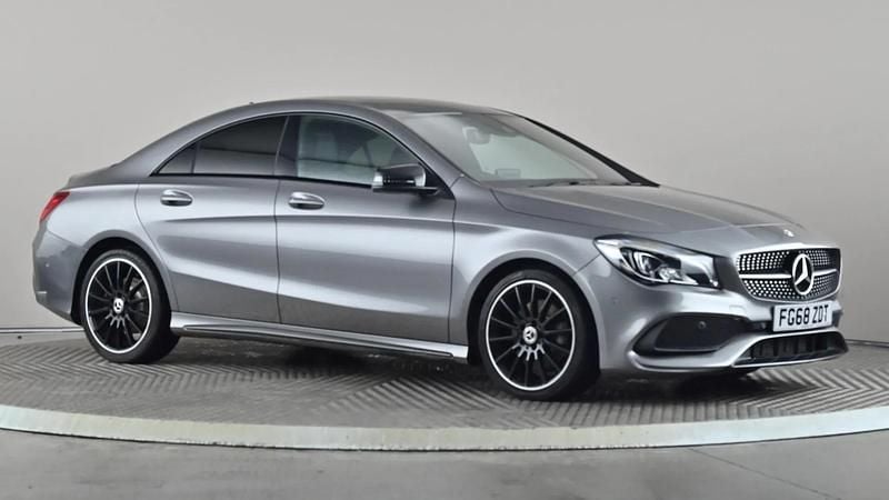 Grey Used 2018 Mercedes CLA220 AMG line Sedan | £14,998 (A bit pricey) - Image 1/4