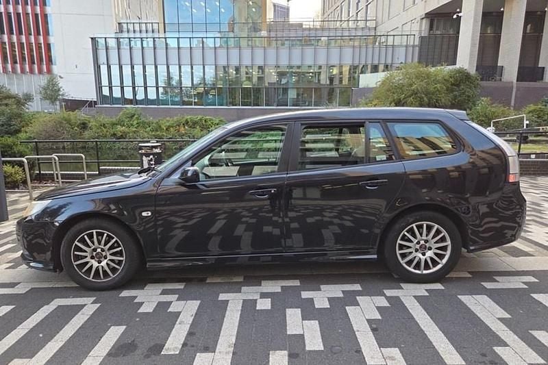 Black Used 2008 Saab 9-3 Linear Estate | £1,650 (Good price) - Image 1/1