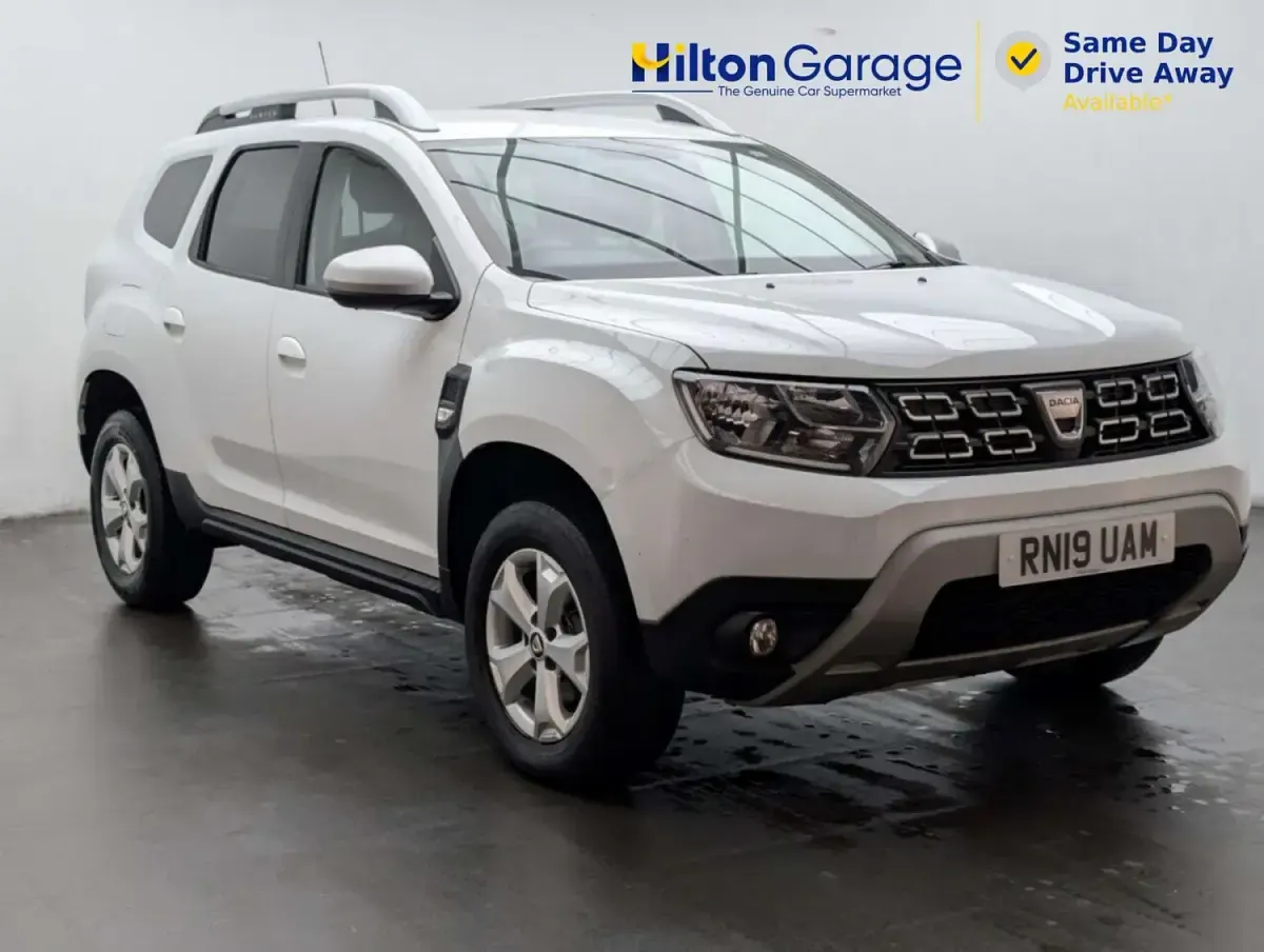 Begagnad Dacia Duster Comfort 130 HK (95 kW) 2019 Vit SUV