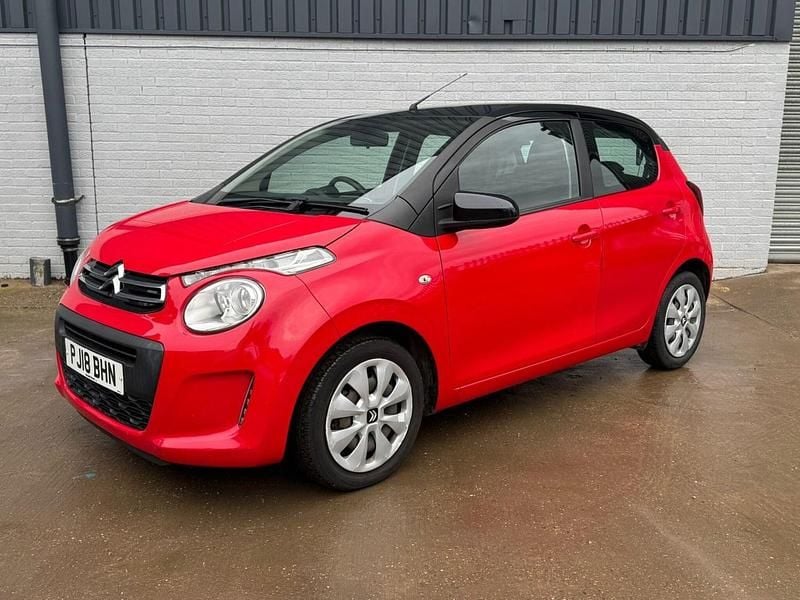 Used Citroën C1 Feel 2018 Red Hatchback