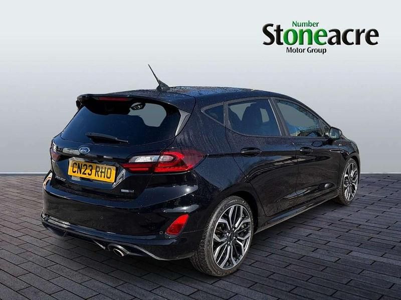 Used Ford Fiesta ST-Line X 125 HP (91 kW) 2023 Black Hatchback