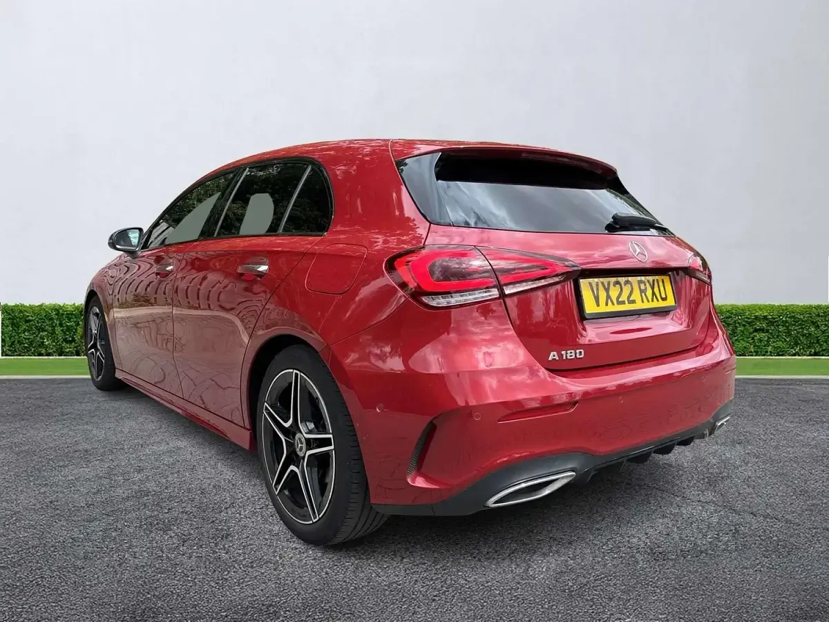 Used Mercedes A180 AMG Line Premium 2022 Red Hatchback