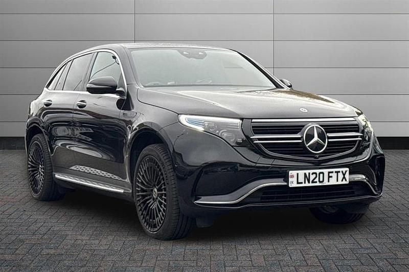 Black Used 2020 Mercedes EQC400 AMG Line Premium Plus SUV | £27,990 (Fair price) - Image 1/4