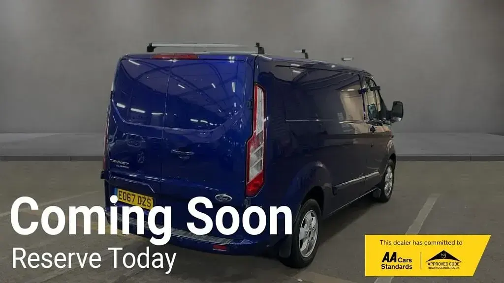 Używany Ford Transit Custom Limited 130 KM (95 kW) 2017 Niebieski Van