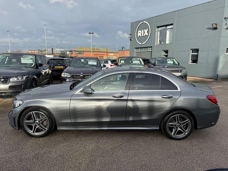 Used Mercedes C300 AMG line 245 HP (180 kW) 2020 Grey Sedan