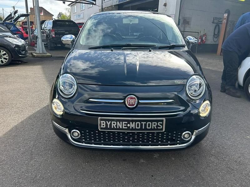 Used Fiat 500 Lounge 69 HP (50 kW) 2016 Black Hatchback
