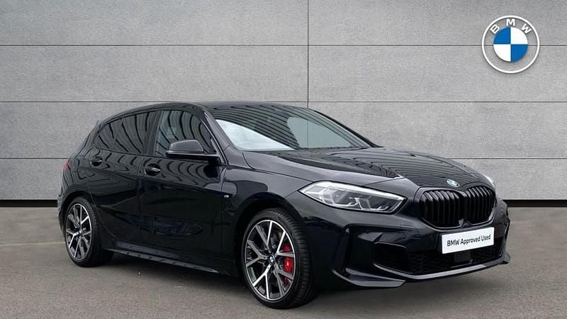 Black Used 2024 BMW 128 Shadowline | £26,890 (Fair price) - Image 1/4