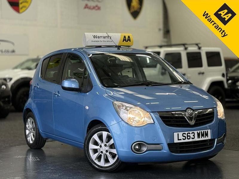 Used Vauxhall Agila 2013 Blue MPV