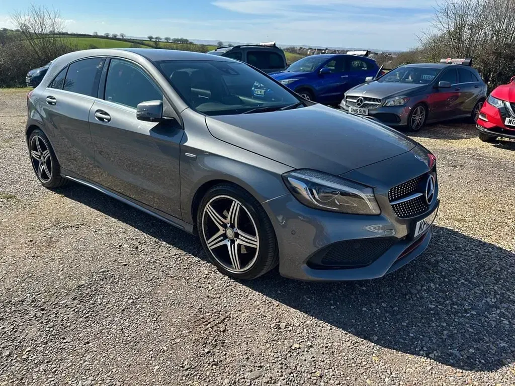 Used Mercedes A250 AMG 218 HP (160 kW) 2016 Mountain grey Hatchback