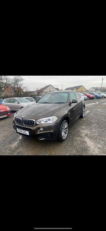 Brown Used 2016 BMW X6 M Sport SUV | £19,995 (A bit pricey) - Image 1/4