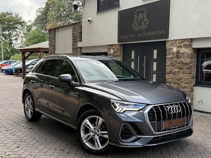 Grey Used 2019 Audi Q3 S-Line SUV | £16,480 (Fair price) - Image 1/4
