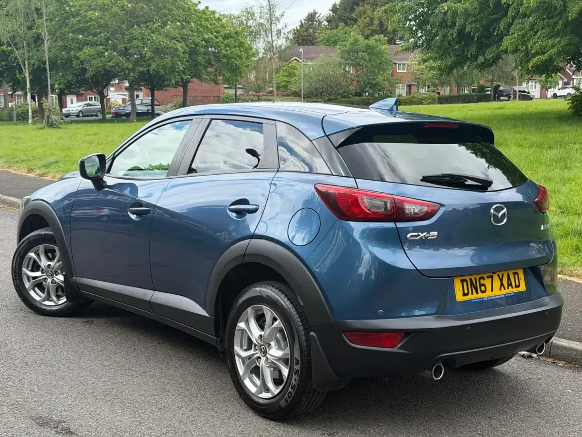 Gebraucht Mazda CX-3 120 PS (88 kW) 2017 Blau SUV