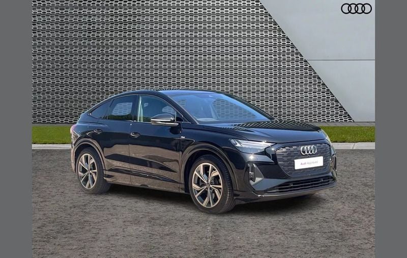 Black Used 2022 Audi Q4 Sportback e-tron Comfort SUV | £33,195 - Image 1/4