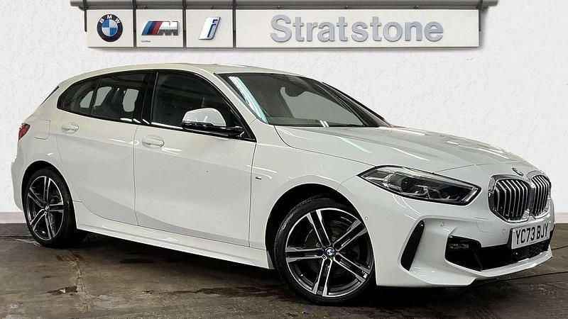 White Used 2023 BMW 118 M Sport Hatchback | £23,000 (Good price) - Image 1/3