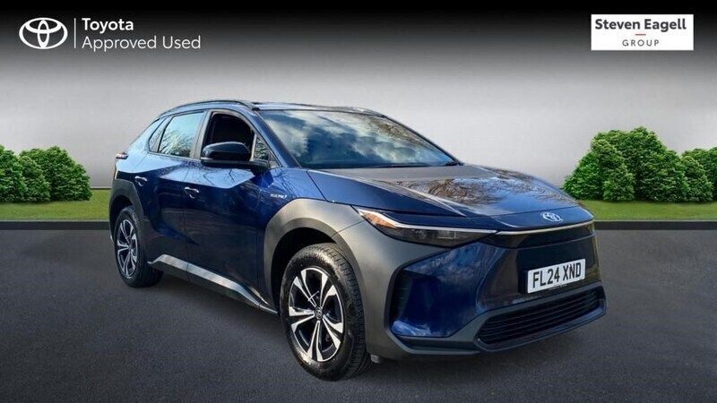Blue Used 2024 Toyota bZ4X PURE SUV | £26,350 - Image 1/2