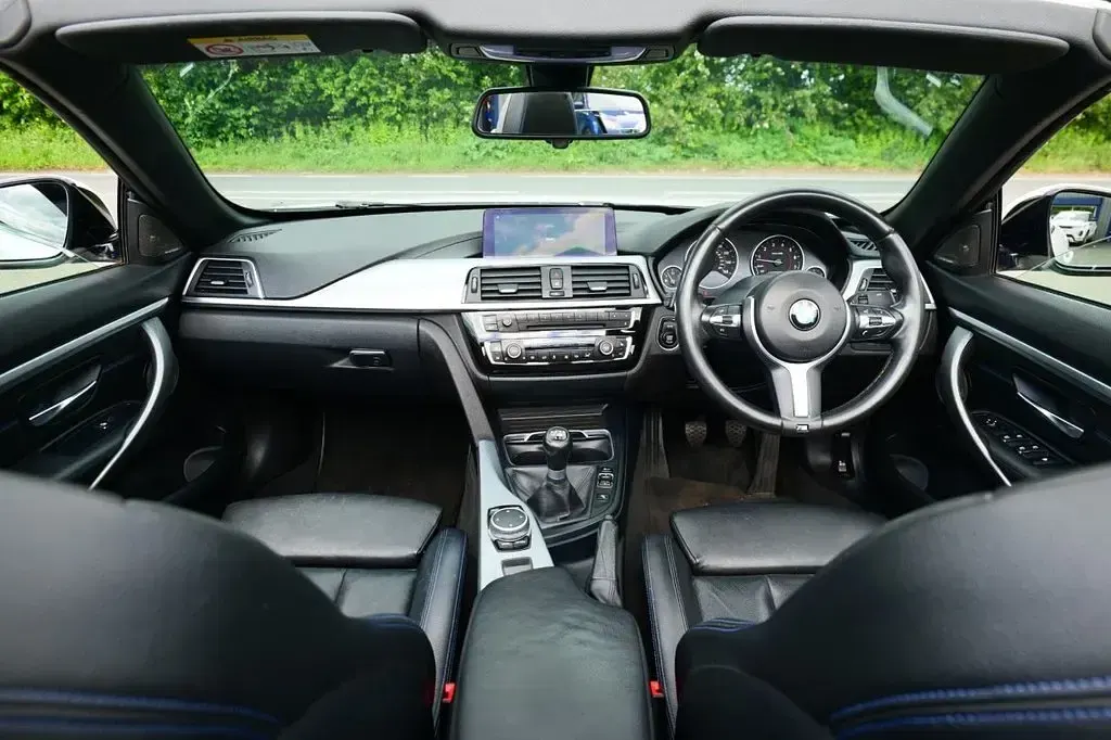 Used BMW 420 Cabriolet M Sport 184 HP (135 kW) 2018 White Cabriolet