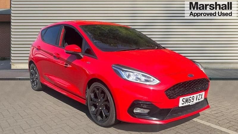 Red Used 2020 Ford Fiesta ST-Line Hatchback | £11,035 (Fair price) - Image 1/4