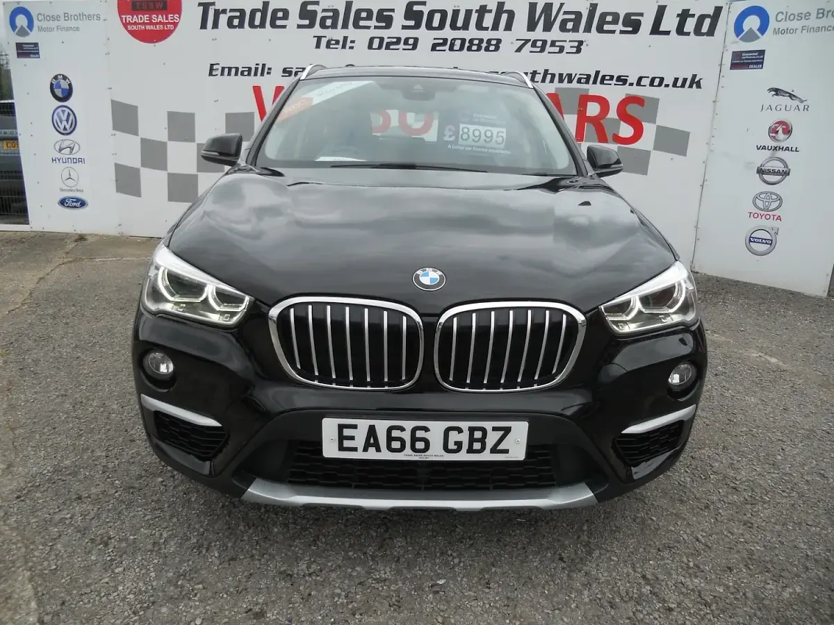 Used BMW X1 xLine 150 HP (110 kW) 2016 Black SUV