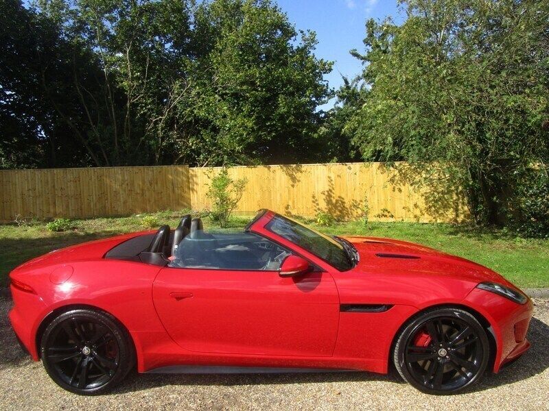 Red Used 2013 Jaguar F-Type S Cabriolet | £23,995 - Image 1/4