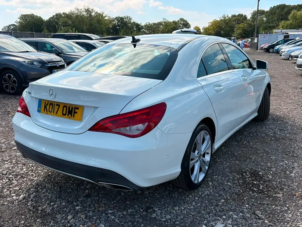 Used Mercedes CLA180 2017 White Coupe